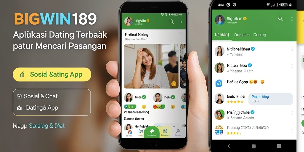 Tampilan antarmuka modern dan menarik dari BIGWIN189.