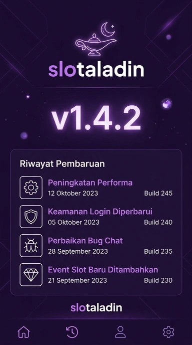Riwayat Versi slotaladin untuk Pengguna Android